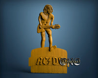 Ac Dc Model, 3D STL Model 10231