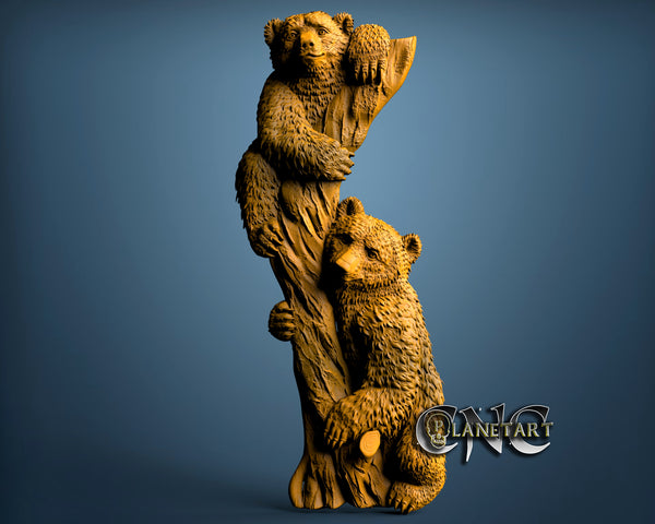 Bears, 3D STL Model 10326