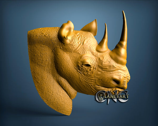 Black Rhino, 3D STL Model 10335