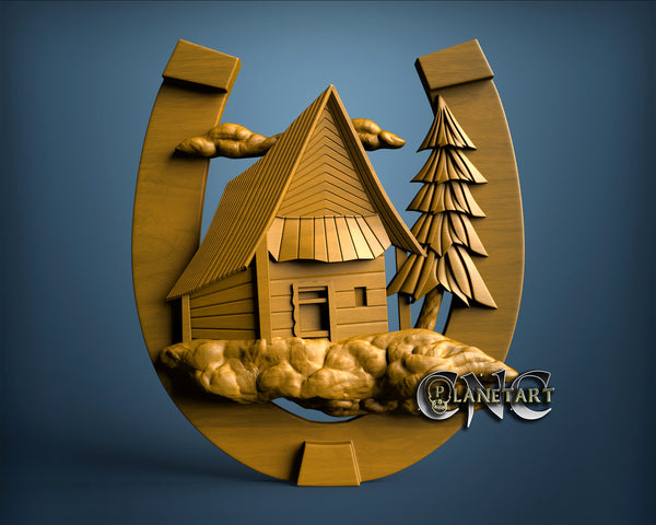 Cabin, 3D STL Model 10349