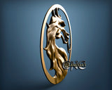 MK Sign 3D STL Model 1064 v2