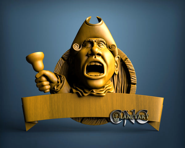 Town Crier, 3D STL Model 11059