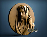 Jesus, 3D STL Model 11103