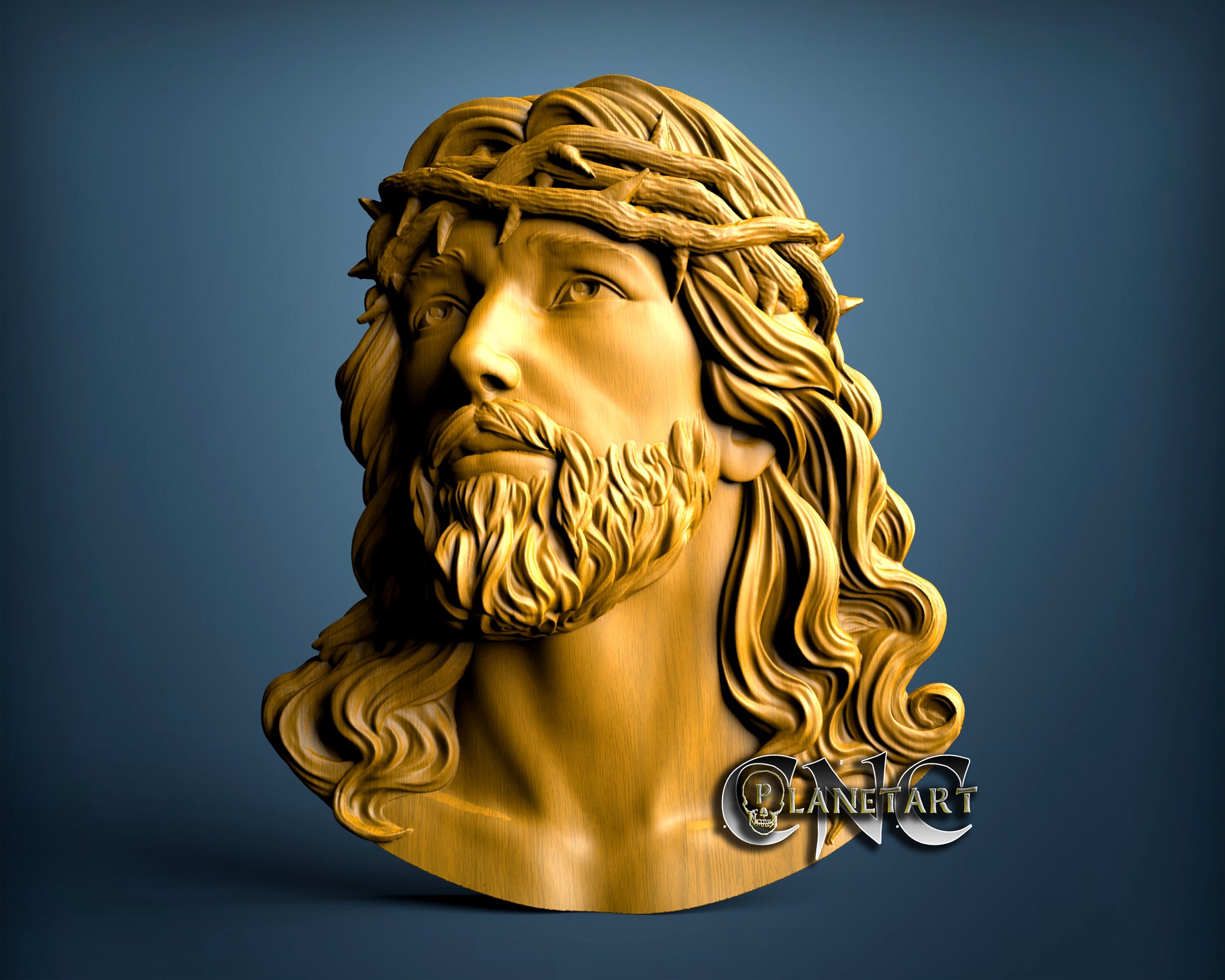 Jesus, 3D STL Model 11104 – Cnc Planet Art