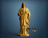 Jesus, 3D STL Model 11109 v2