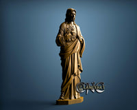 Jesus, 3D STL Model 11109 v2