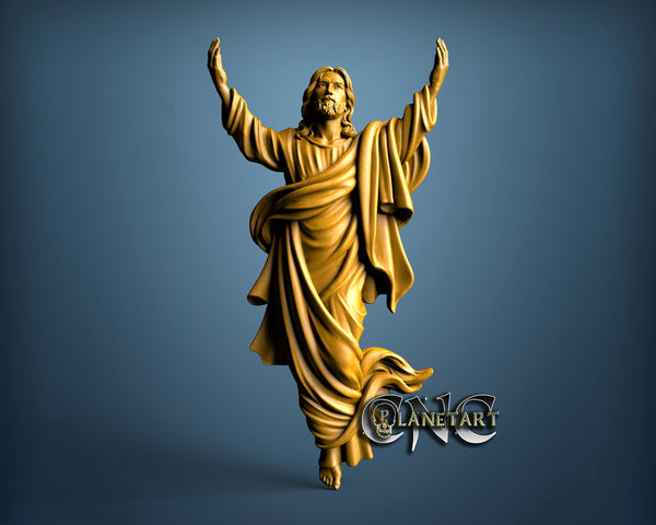 Jesus, 3D STL Model 11110