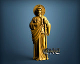 Jesus, 3D STL Model 11112