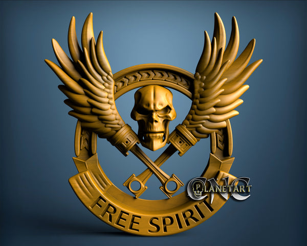 Freespirit,  3D STL Model 11187