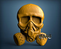 Skull, 3D STL Model 11195