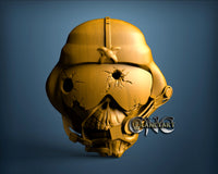 Pilot Mask, 3D STL Model 11197