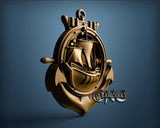 Boat and Anchor, 3D STL Model 11224