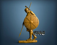 Warrior Viking, 3D STL Model 11228