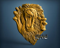 Lion, 3D STL Model 11260