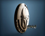 Mandalorian Coin, 3D STL Model 11306