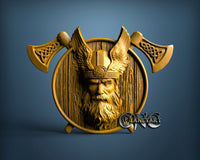 Viking Warrior, 3D STL Model 11311