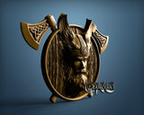 Viking Warrior, 3D STL Model 11311