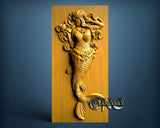 Mermaid, 3D STL Model 11323