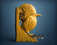 Raven, 3D STL Model 11337