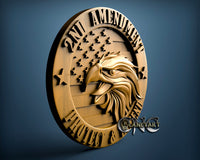 2nd Amendment, 3D STL Model 11341