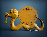 Children Clock, 3D STL Model 11344