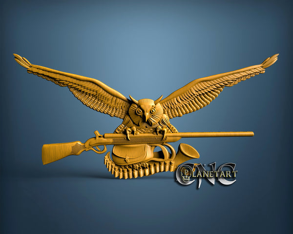 Owl, 3D STL Model 1147