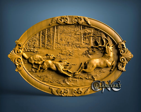 Hunting, 3D STL Model 1154