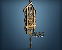 Clock, 3D STL Model 1192