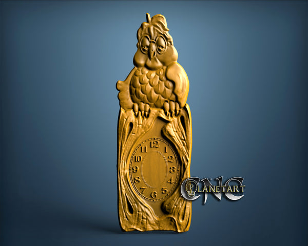 Clock, 3D STL Model 1193