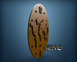 Map Clock, 3D STL Model 1195