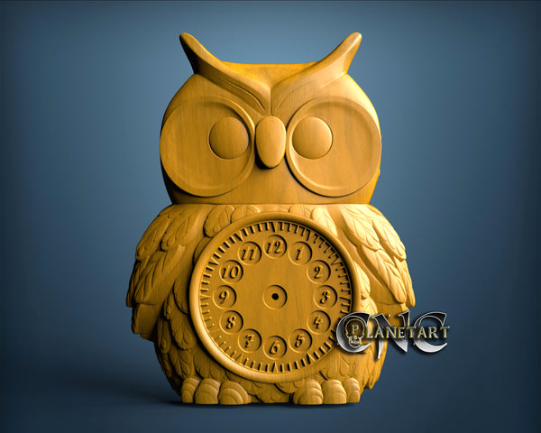 Children Clock, 3D STL Model 1196