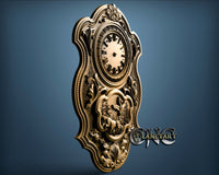 Hunting Clock, 3D STL Model 1206