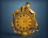 Clock, 3D STL Model 1212