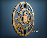 Mechanical Clock, 3D STL Model 1213