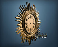 Sun Clock, 3D STL Model 1216