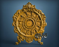 Zodiac Clock, 3D STL Model 1218