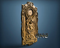 Poseidon Clock, 3D STL Model 1232