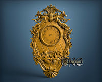 Acient Roman Clasic Clock, 3D STL Model 1235