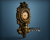 Angel Clock, 3D STL Model 1240