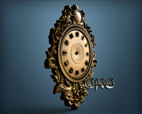 Lions Clock, 3D STL Model 1258