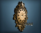 Lions Clock, 3D STL Model 1258