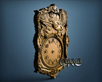 Owl Clock, 3D STL Model 1262