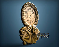 People Clock, 3D STL Model 1263