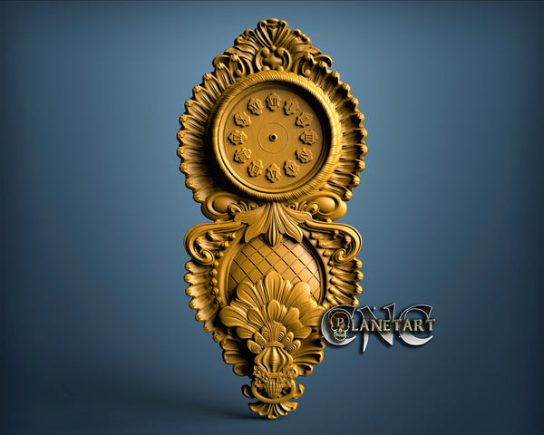 Clock, 3D STL Model 1273