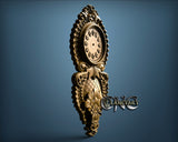 Clock, 3D STL Model 1273