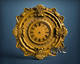 Clock, 3D STL Model 1274