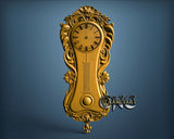 Clock, 3D STL Model 1277