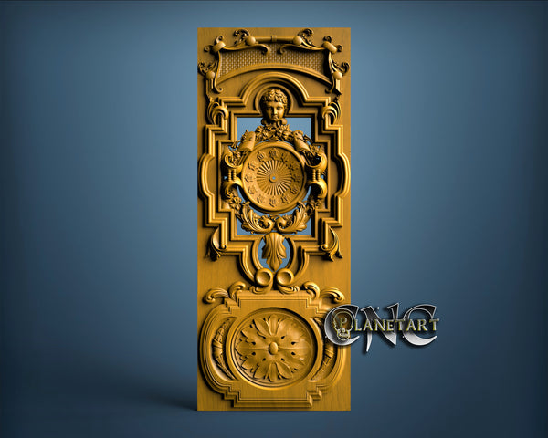 Clock Tower, 3D STL Model 1279