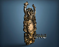 Clock, 3D STL Model 1284