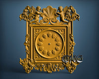 Wall Clock, 3D STL Model 1293